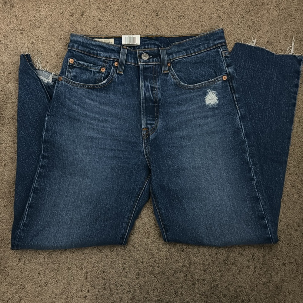 Levi's Premium Denim 501 Crop Jeans 36200-0127 (W26 L26) - Picture 7 of 14